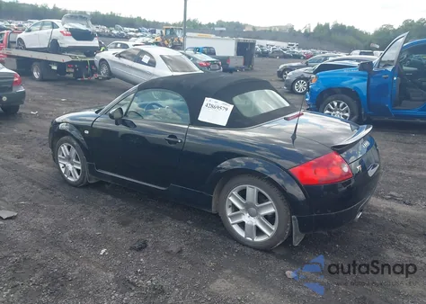 2003 Audi Tt 1.8L z USA, uszkodzony, nr VIN TRUUT28N031018992